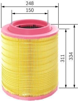 Air Filter F 026 400 499 - image 5