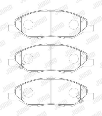 Brake Pad Set, disc brake 574049J