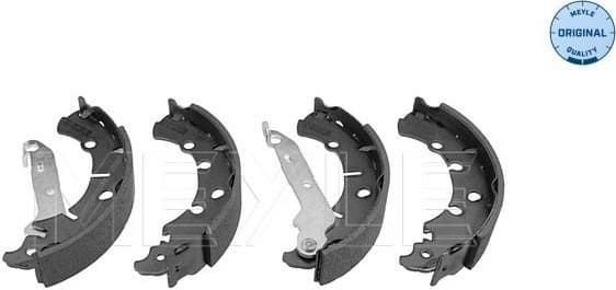Brake Shoe Set MEYLE-ORIGINAL: True to OE. 714 533 0000