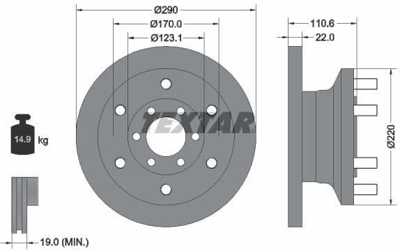 Brake Disc 93175400