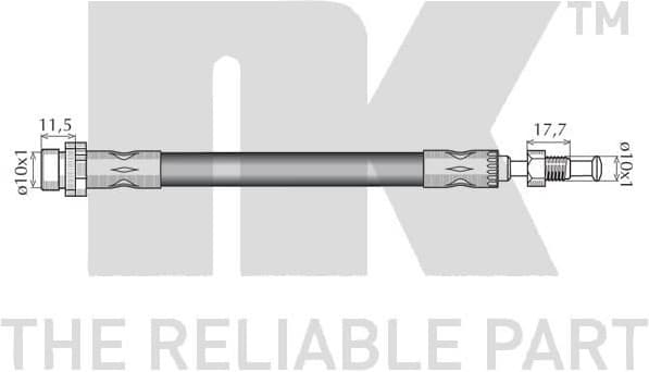 Brake Hose 8525134 - image 2