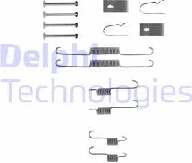 Accessory Kit, brake shoes LY1266