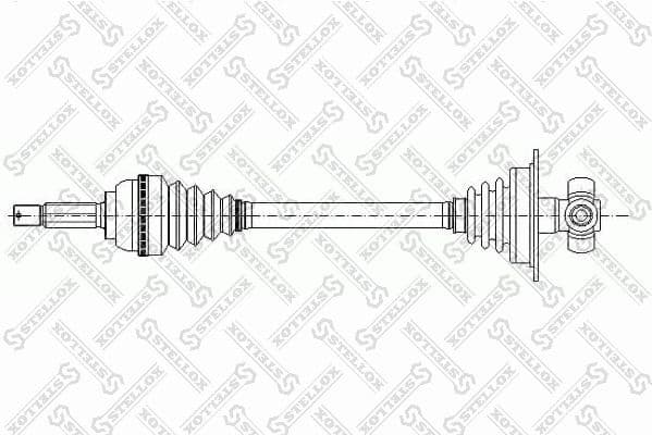 Drive Shaft 158 1017-SX