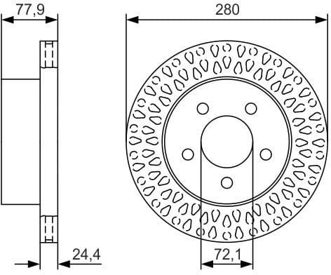 Brake Disc 0986479U00
