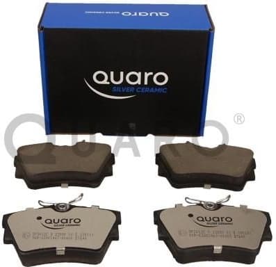 Brake Pad Set, disc brake QUARO SILVER CERAMIC QP3612C - image 2