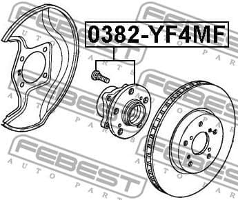Wheel Hub 0382-YF4MF - image 2