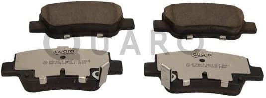 Brake Pad Set, disc brake QUARO SILVER CERAMIC QP5694C