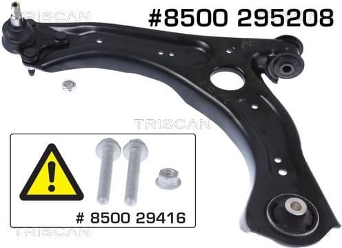 Control/Trailing Arm, wheel suspension 8500 295208