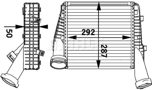 Charge Air Cooler BEHR *** PREMIUM LINE *** CI 141 000P - image 2