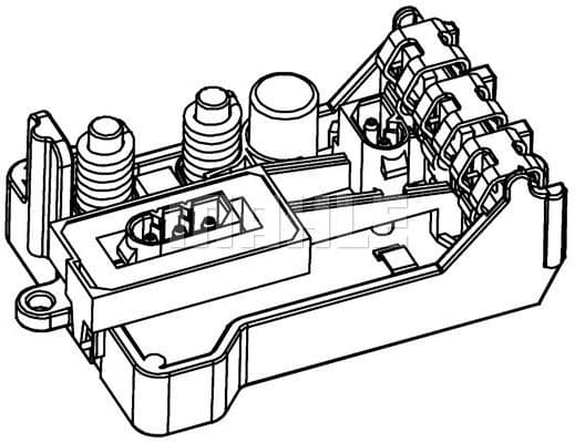 Regulator, interior blower BEHR *** PREMIUM LINE *** ABR 30 000P - image 2