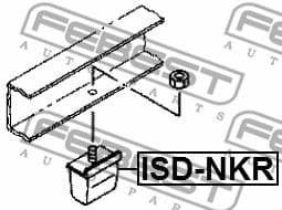 Leaf Spring Stop, auxiliary spring ISD-NKR - image 2
