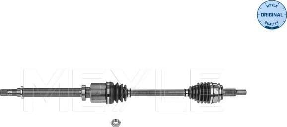 Drive Shaft MEYLE-ORIGINAL: True to OE. 16-14 498 0041