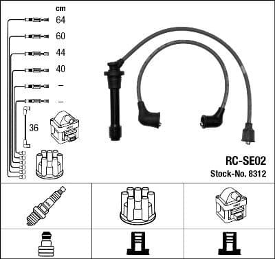 Ignition Cable Kit RC-SE02