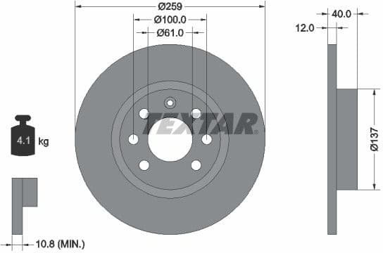 Brake Disc 92050600