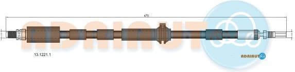 Brake Hose 13.1221.1