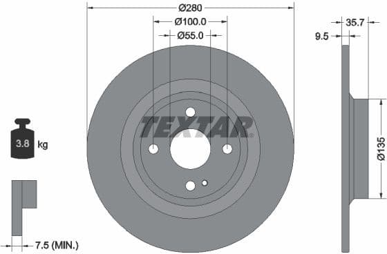 Brake Disc PRO 92320003