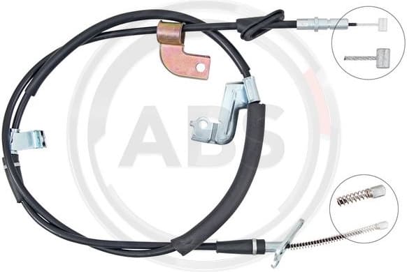Cable Pull, parking brake K14109