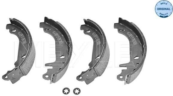 Brake Shoe Set MEYLE-ORIGINAL: True to OE. 16-14 533 0004