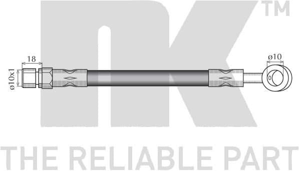 Brake Hose 855008 - image 2