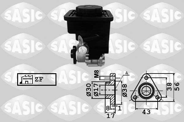 Hydraulic Pump, steering 7076050