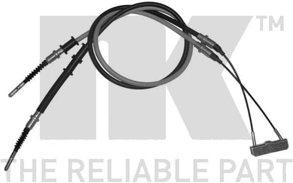 Cable Pull, parking brake 903679