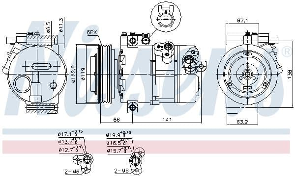 Compressor, air conditioning ** FIRST FIT ** 890394 - image 5