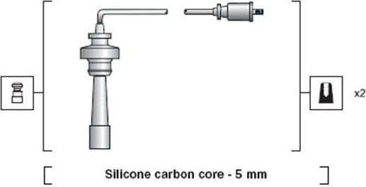 Ignition Cable Kit 941318111192 - image 2
