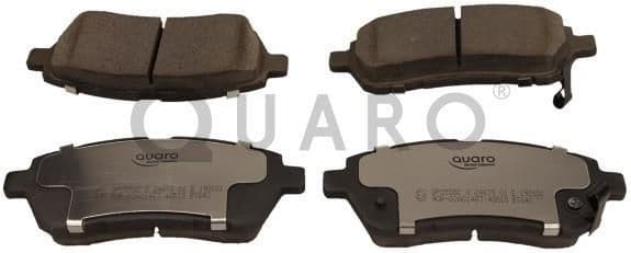 Brake Pad Set, disc brake QUARO SILVER CERAMIC QP0558C