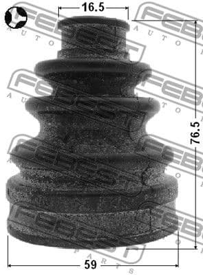 Bellow, drive shaft 0115-ACA33RT - image 2
