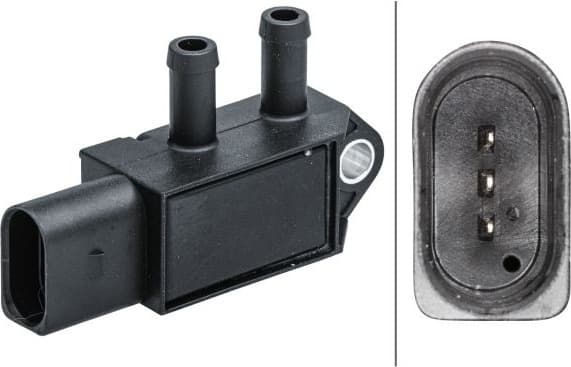 Sensor, exhaust pressure 6PP 009 409-631