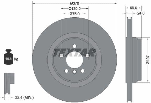 Brake Disc PRO 92270003