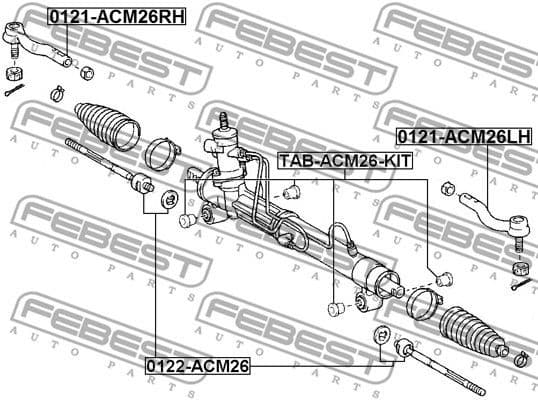Tie Rod End 0121-ACM26RH - image 2
