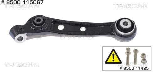 Control/Trailing Arm, wheel suspension 8500 115067