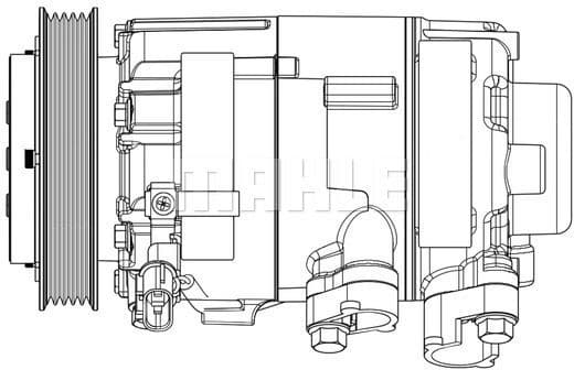 Compressor, air conditioning BEHR *** PREMIUM LINE *** ACP 629 000P - image 6