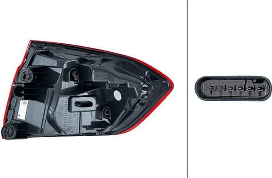 Tail Light Assembly 2SD012147311 - image 2