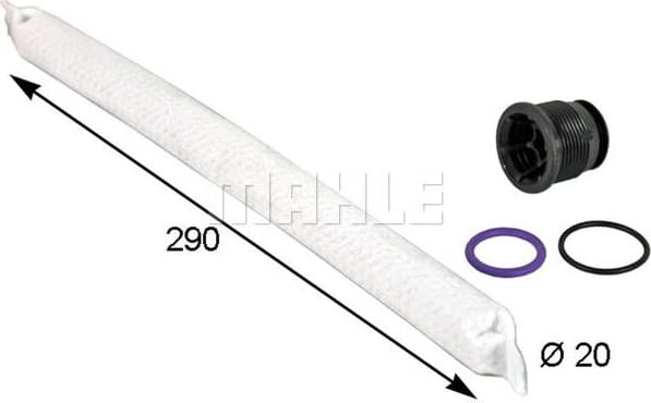 Dryer, air conditioning BEHR *** PREMIUM LINE *** AD 93 000P - image 2