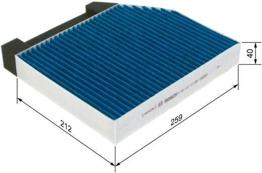 Filter, cabin air FILTER+pro 0 986 628 567 - image 5