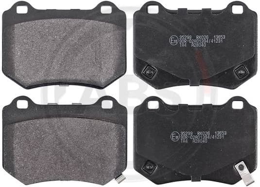 Brake Pad Set, disc brake 35299