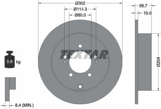 Brake Disc PRO 92167003