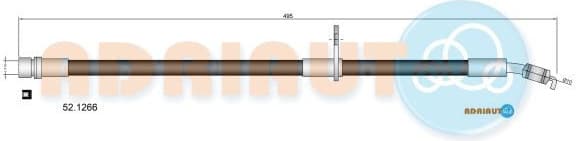 Brake Hose 52.1266