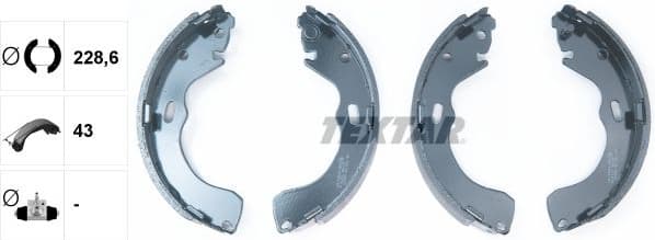 Brake Shoe Set 91055500