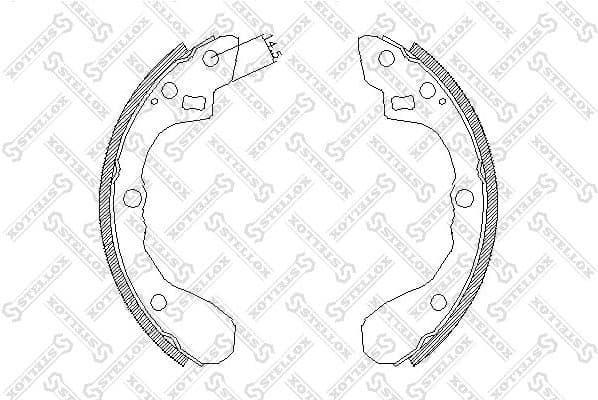 Brake Shoe Set 071 101-SX