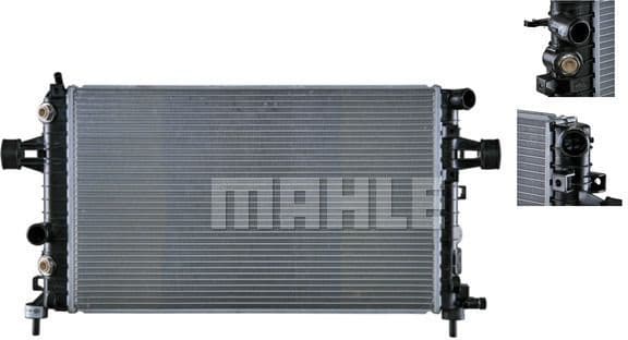 Radiator, engine cooling BEHR CR 918 000S