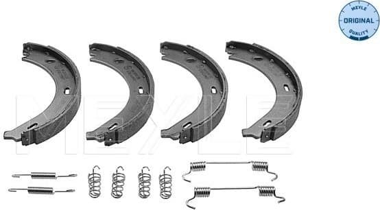 Brake Shoe Set, parking brake MEYLE-ORIGINAL: True to OE. 014 042 0602/S