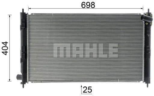 Radiator, engine cooling BEHR CR 1902 000S - image 10