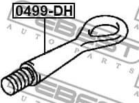 Tow hook 0499-DH - image 2