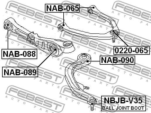Bellow, ball joint NBJB-V35 - image 2