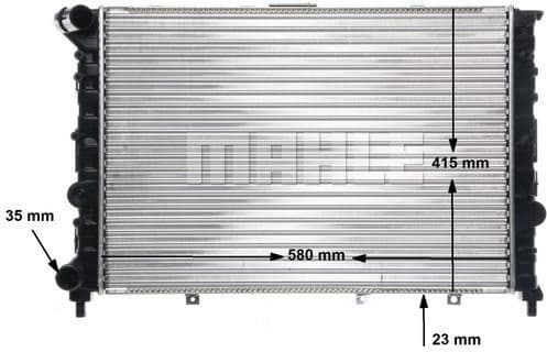 Radiator, engine cooling BEHR CR 521 000S - image 15