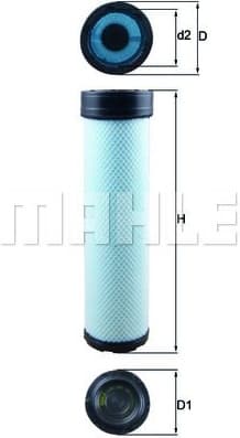 Secondary Air Filter LXS284