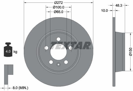 Brake Disc PRO 92292003
